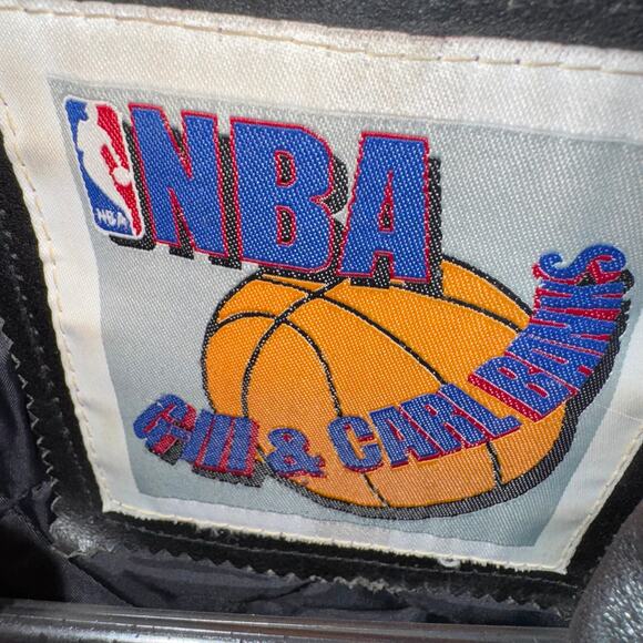 Vintage Y2K Carl Banks NBA AllStar game 00s letterman jacket - Picture 3 of 4